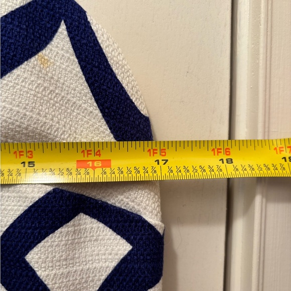 Crown & Ivy Dress Blue and White Size 6 - Picture 9 of 9
